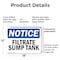 Signmission Filtrate Sump Tank, 18 in W x Rectangle, Plastic OS-2PACK-NS-P-1218-L-12505 - alternate 8